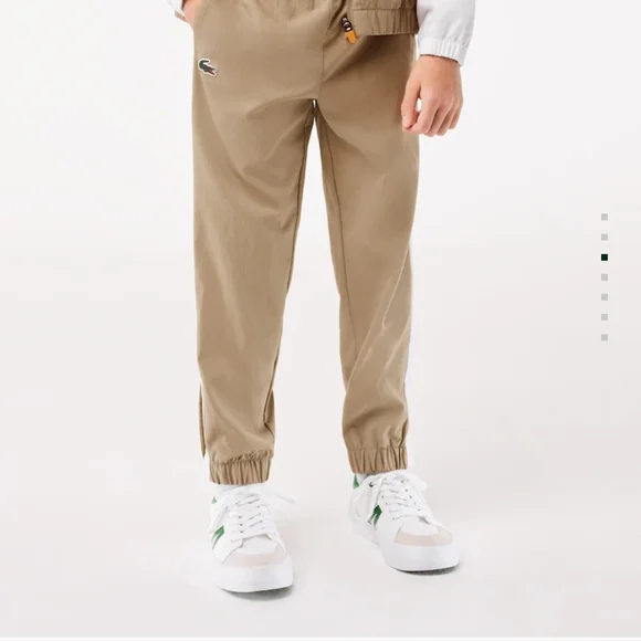 Lacoste Beige and White Tracksuit - Picture 3 of 7